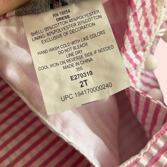 Cute Seersucker Dress by Rare Editions 💖 (Size 2T) - Picture 6 of 8